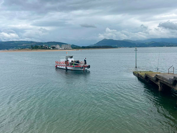 Barca de Peregrinos Camino de Santiago de Santoña