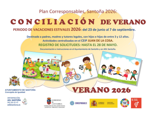  Servicio de Conciliación Verano 2026
